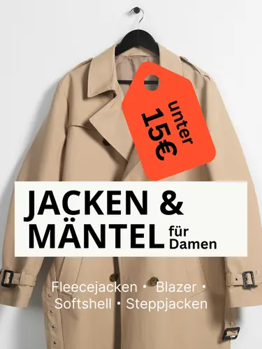 Damen Jacken & Mäntel unter 15 Euro