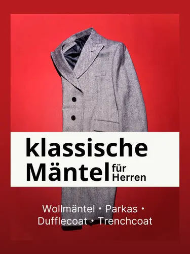 Herren Mantel
