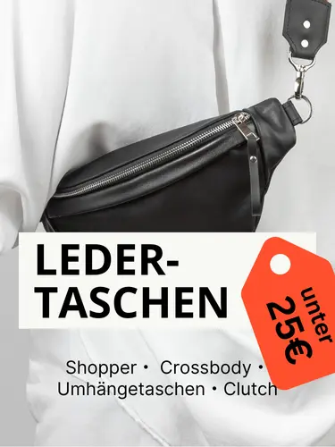Ledertaschen unter 25 Euro