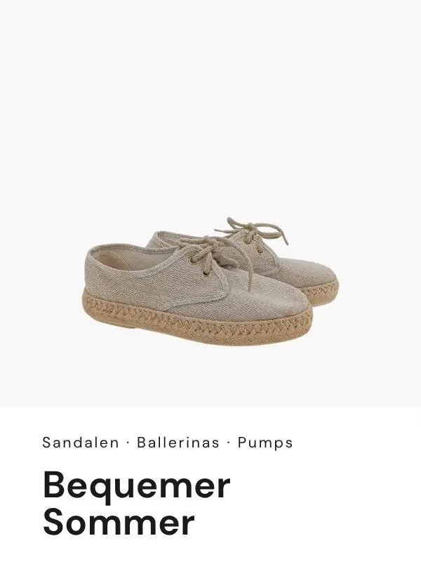 Bequeme Sommerschuhe