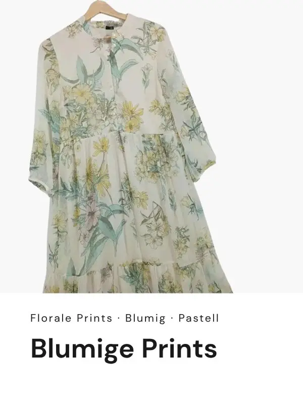 Blumige Prints