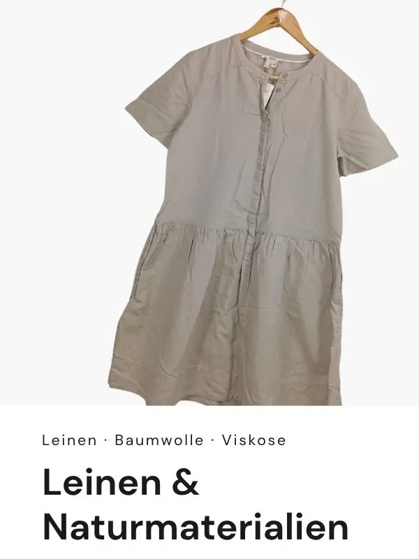 Leinen und Naturmaterialien