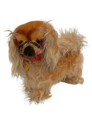 Vorschaubild 1 von Kuscheltier Hund Pekingese Braun Plüschtier Stofftier 24cm