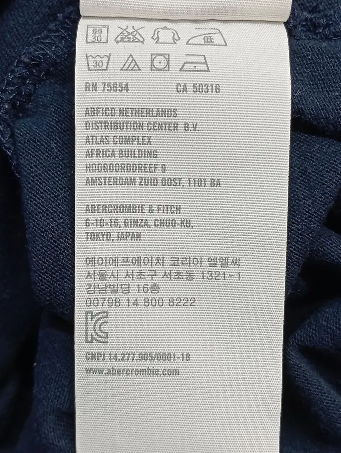 ABERCROMBIE & FITCH Langarmshirt Bild 5