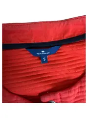 Vorschaubild 2 von Damen Strickjacke Orange Strukturmuster Gr. 36 S Business