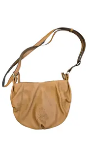 Vorschaubild 5 von Damen Umhängetasche Crossbody Bag Braun Uni Reißverschluss M