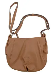 Vorschaubild 1 von Damen Umhängetasche Crossbody Bag Braun Uni Reißverschluss M