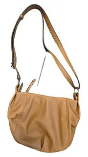 Vorschaubild 4 von Damen Umhängetasche Crossbody Bag Braun Uni Reißverschluss M