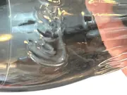 Vorschaubild 2 von Retro Trinkglas Glas Logo Schriftzug Transparent 15cm