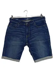 Vorschaubild 1 von California Herren Jeans Shorts Denim W34 Blau Casual