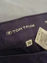 Vorschaubild 5 von Damen Chino Stoffhose Slim Fit Blau Gr. 38 W29