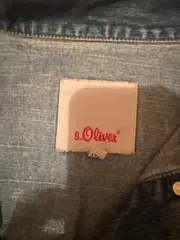 Vorschaubild 5 von Jeansjacke Kinder Gr. 176 Blau Baumwolle Denim Jacke