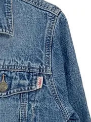 Vorschaubild 4 von Jeansjacke Kinder Gr. 176 Blau Baumwolle Denim Jacke