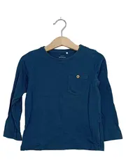 Vorschaubild 1 von Langarmshirt Jungen Gr. 98 Petrol Brusttasche Baumwolle