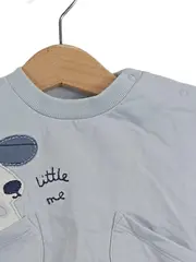Vorschaubild 3 von Baby Pullover Gr. 56 Hund Applikation Little Me Blau Junge