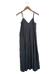 Vorschaubild 1 von Damen Sommerkleid Maxikleid Trägerkleid Schwarz Gr. XS Casual