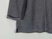 Vorschaubild 4 von Damen Pullover Gr. 40 L Grau Meliert Viskose 3/4 Arm Struktur Shirt