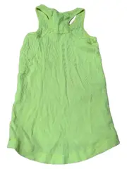 Vorschaubild 2 von Girls Top Tanktop Gelb Rippstrick Knopfleiste Gr. 128