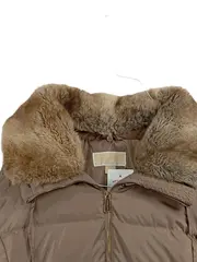 Vorschaubild 2 von Damen Steppjacke Pelzkragen Braun Gr. XL Winterjacke