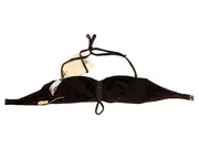 Vorschaubild 2 von Damen Bikini Oberteil Bandeau Neckholder Blau Gr. 80