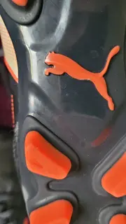 Vorschaubild 5 von V5.11 Herren Fussballschuhe Gr. 42.5 Grau Sportlich Logo Kunststoff