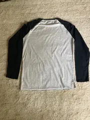Vorschaubild 4 von Kinder Langarmshirt Baumwolle Schriftzug Freizeit Grau Gr. 158