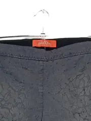 Vorschaubild 4 von Sensational Damen Stoffhose Gr. 40 Grau Floral Glitzer Seitenstreifen Elegant