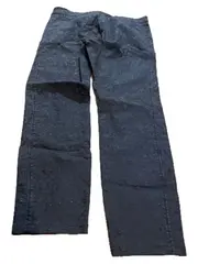 Vorschaubild 5 von Sensational Damen Stoffhose Gr. 40 Grau Floral Glitzer Seitenstreifen Elegant