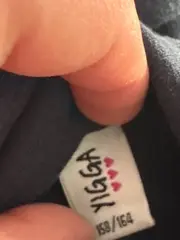 Vorschaubild 5 von Kapuzenpullover Blau Gr. 158 Pferd Pailletten wild and free