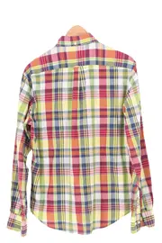 Vorschaubild 2 von Herren Freizeithemd Kariert Mehrfarbig Gr. 48/M Casual Vintage