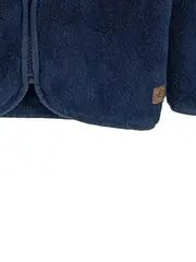 Vorschaubild 3 von Kinder Fleecejacke mit Kapuze Gr. 92/98 Blau