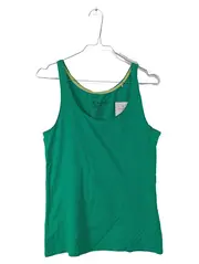 Vorschaubild 1 von Damen Top Tanktop Gr. M grün Bio-Baumwolle Basic