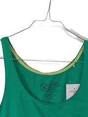 Vorschaubild 3 von Damen Top Tanktop Gr. M grün Bio-Baumwolle Basic