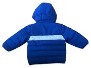 Vorschaubild 2 von Steppjacke Baby Gr. 74 Blau Weiß Kapuze Winterjacke