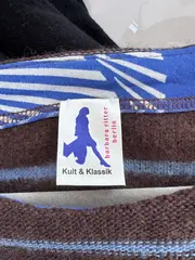 Vorschaubild 5 von Barbara Ritter Berlin Damen Tunikakleid Gr. M Braun Gestreift Wolle