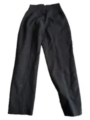 Vorschaubild 4 von Damen High Waist Hose Schwarz Größe XS W25 Stoffhose elegant