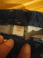 Vorschaubild 3 von Baby Jeans Regular Fit Gr. 74 Blau Gummibund Baumwolle