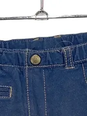 Vorschaubild 2 von Baby Jeans Regular Fit Gr. 74 Blau Gummibund Baumwolle