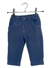 Vorschaubild 1 von Baby Jeans Regular Fit Gr. 74 Blau Gummibund Baumwolle
