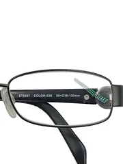 Vorschaubild 4 von Brillengestell ET9397 Damen Metall Kunststoff Grau 50-16-130mm