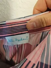 Vorschaubild 3 von Damen Hemdbluse 3/4 Arm Gestreift Mehrfarbig Gr. 46