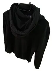 Vorschaubild 2 von Damen Kapuzenpullover Hoodie Schwarz Gr. XS Sportswear