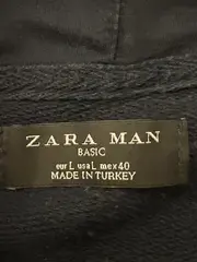 Vorschaubild 5 von Man Basic Sweatjacke Herren Gr. L Navy Blau Kapuze Reißverschluss
