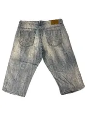 Vorschaubild 5 von Herren Jeans Shorts Bermuda Blau Gr. W33 Baumwolle