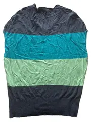 Vorschaubild 2 von Damen Pullunder V-Ausschnitt gestreift Gr. M/L Baumwolle