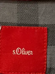 Vorschaubild 5 von Herren Freizeithemd Kariert Grau Baumwolle Gr. M Langarm