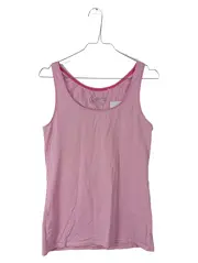 Vorschaubild 1 von Damen Tanktop Gr. M Rosa Bio-Baumwolle Basic Top