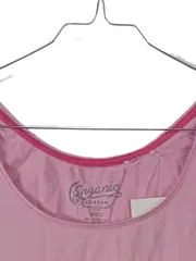 Vorschaubild 3 von Damen Tanktop Gr. M Rosa Bio-Baumwolle Basic Top