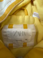 Vorschaubild 3 von Kinder Regenjacke Gr. 98 Gelb Kapuze gefüttert Outdoor