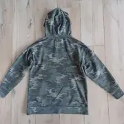 Vorschaubild 2 von Boys Kapuzenpullover Camouflage Gr. 152 Hoodie Grün Streetwear